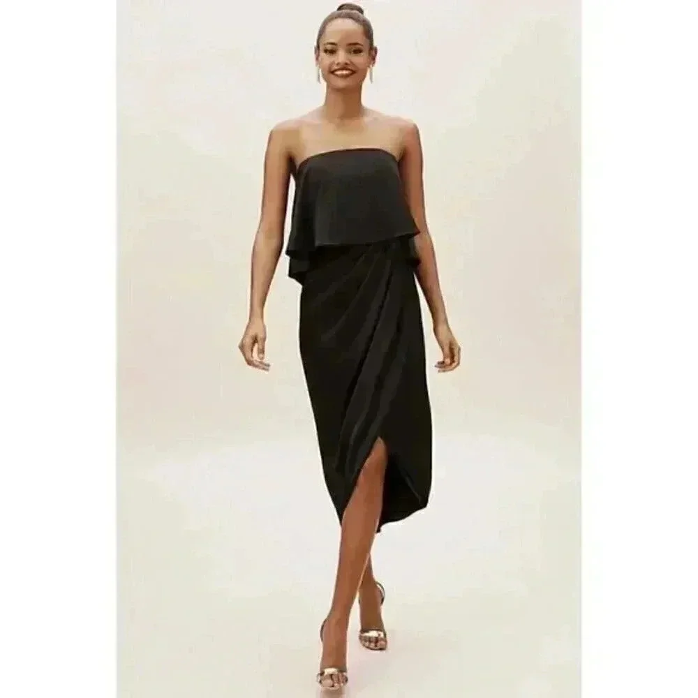 BHLDN KELLY DRESS BLACK - Picture 2 of 3
